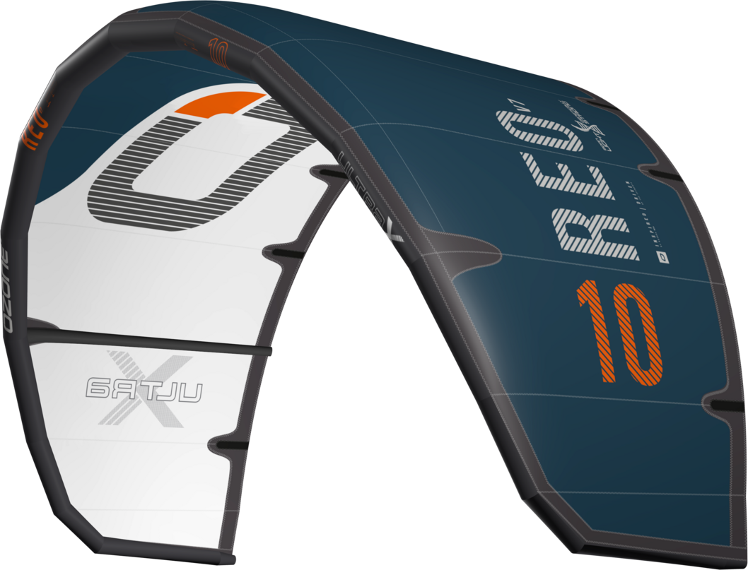 Ozone REO V7 Ultra-X Kite Only 12m² Slate Blue/White