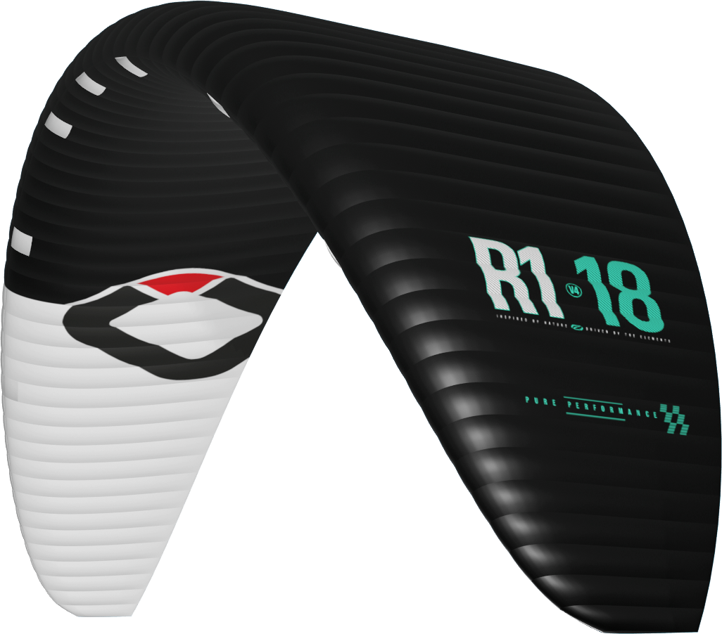 Ozone R1 V4 Kite Only 11m² Black / White