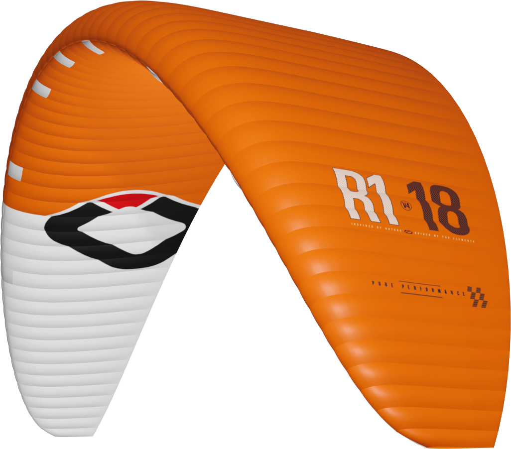 Ozone R1 V4 Kite Only 13m² Orange / White