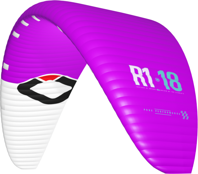 Ozone R1 V4 Kite Only 19m² Purple / White