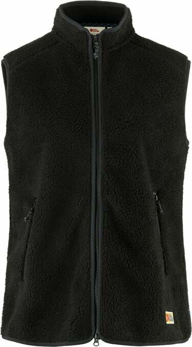 Fjällräven Vardag Pile Fleece Vest Womens Black (550)