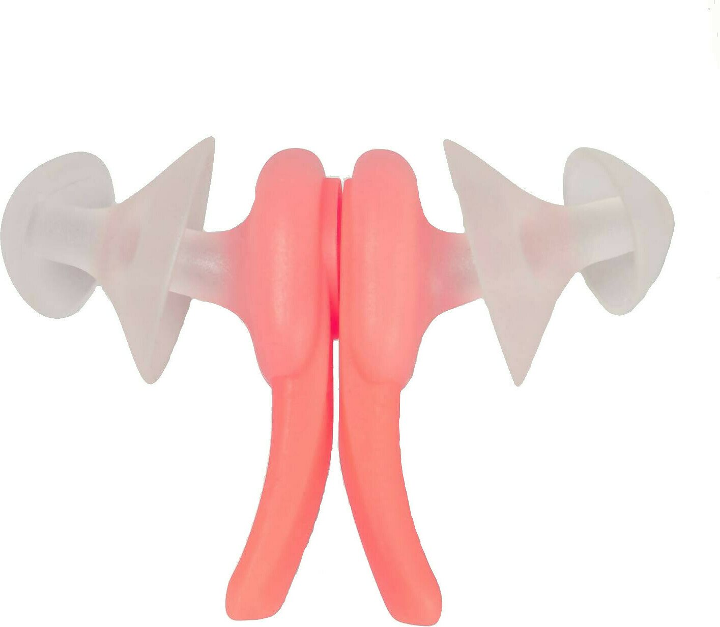 Speedo Biofuse Earplug Clear / Fluo Tangerine