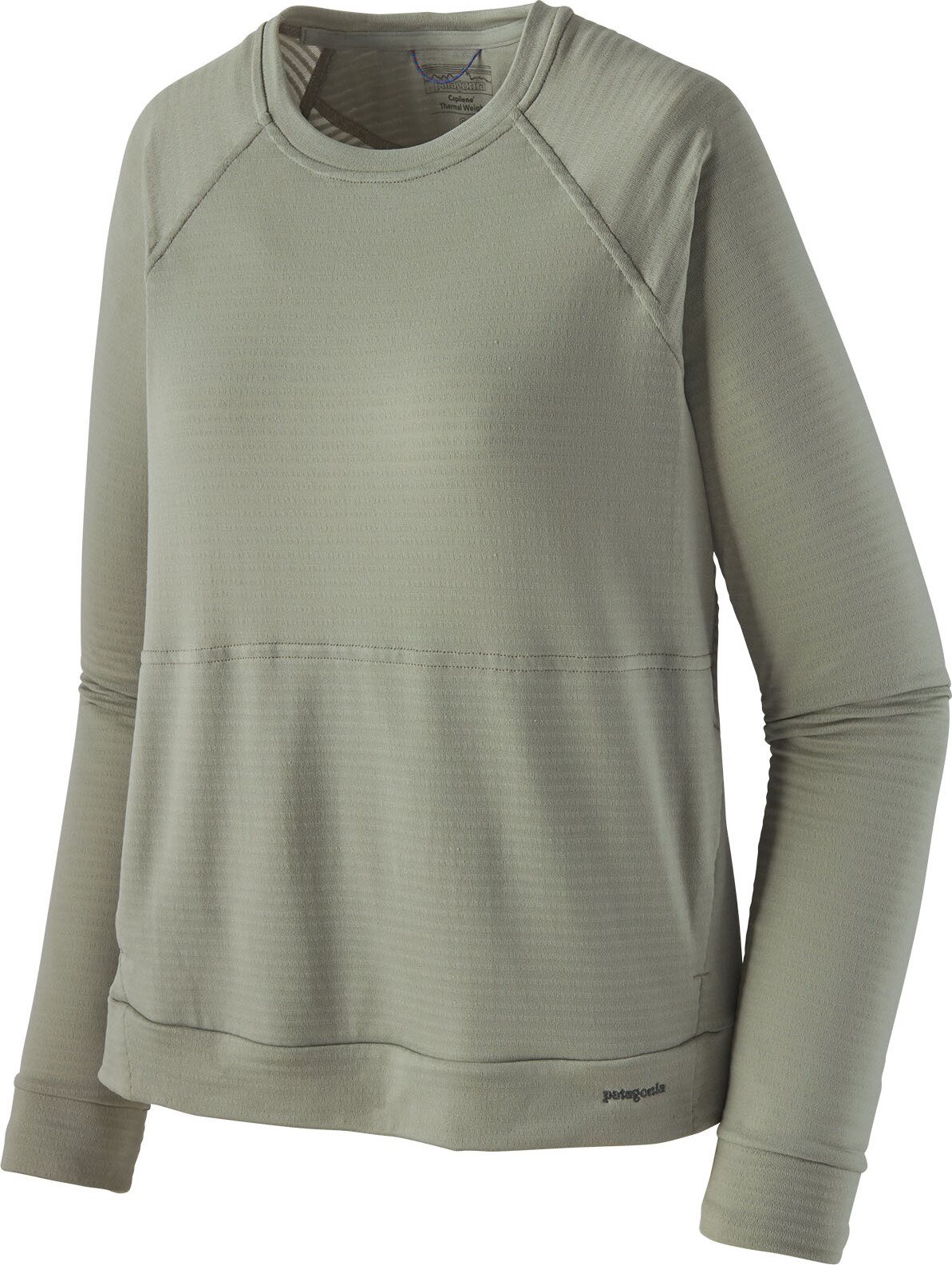 Patagonia Long Sleeved Cap Thermal Crew Womens Sleet Green