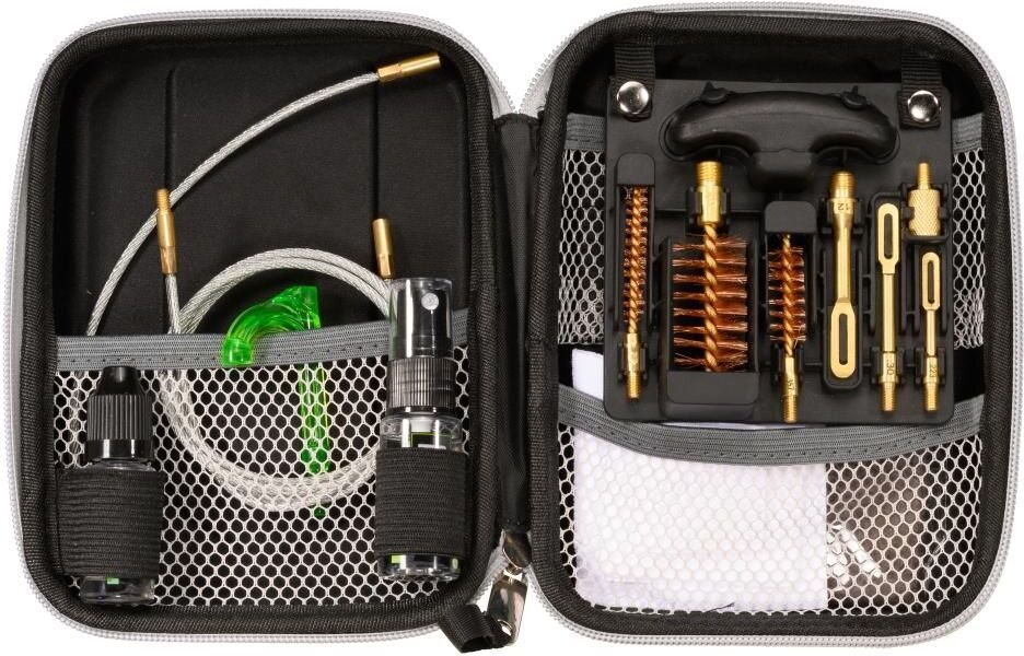 Breakthrough EVA Case - Cable Pull Through Cleaning Kit (.223 cal / 9mm / 12 gauge) Black / Gray