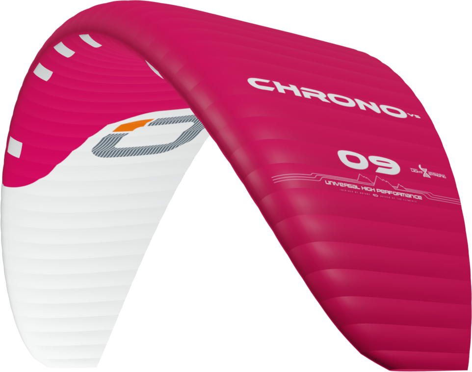 Ozone Chrono V5 Kite Only 11m² Rubine Red / White