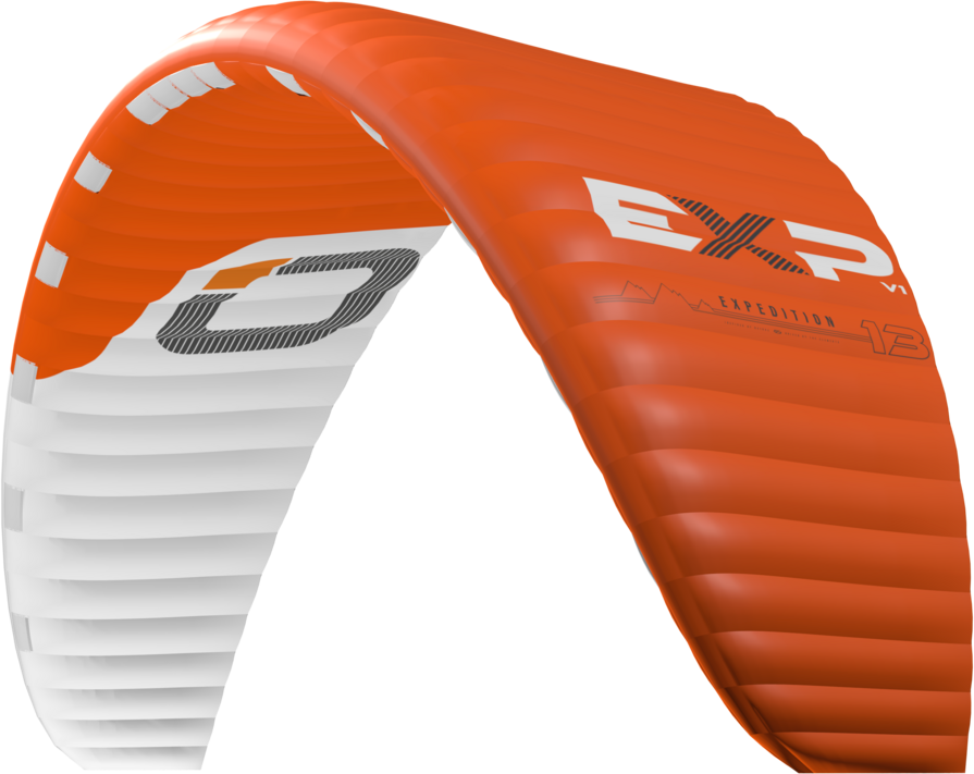 Ozone EXP V1 Kite Only 9m² Orange / White