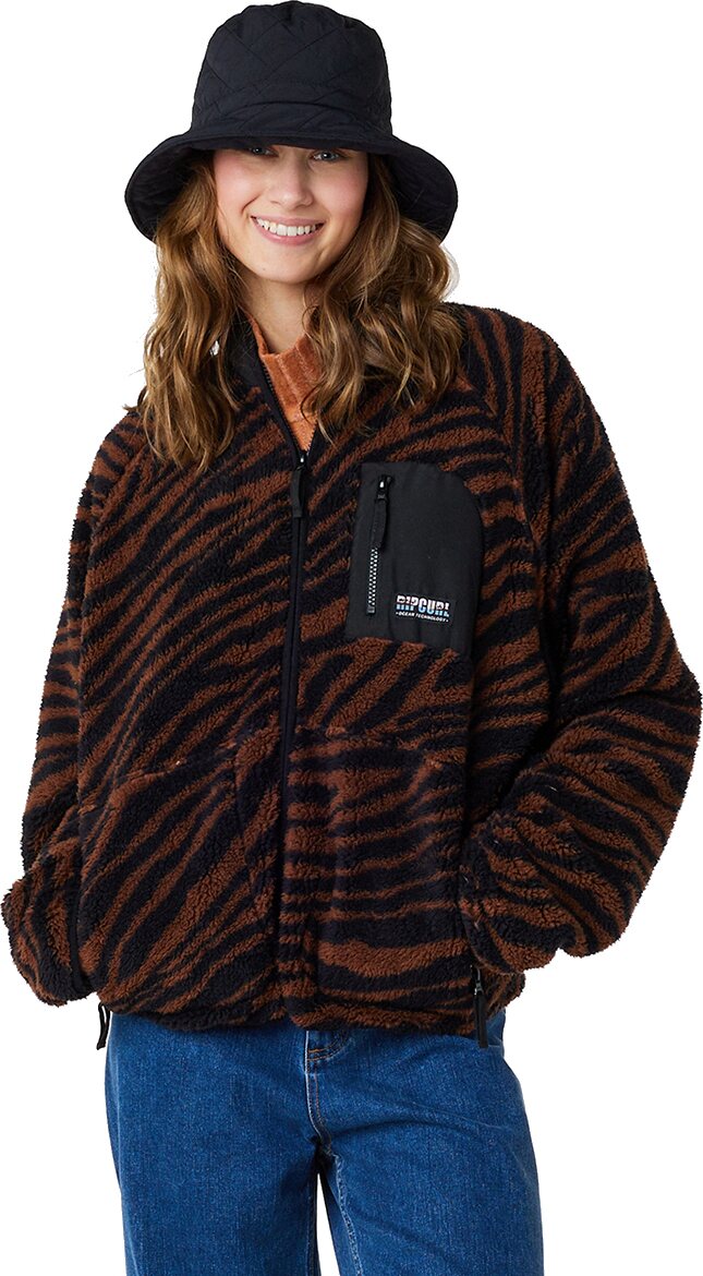 Rip Curl Locals Only Polar Fleece Brown