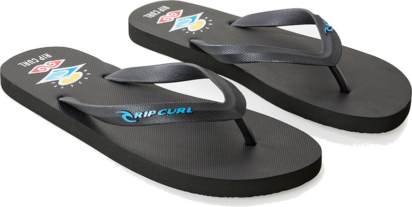 Rip Curl Icons Of Surf Bloom Open Toe Black / Blue