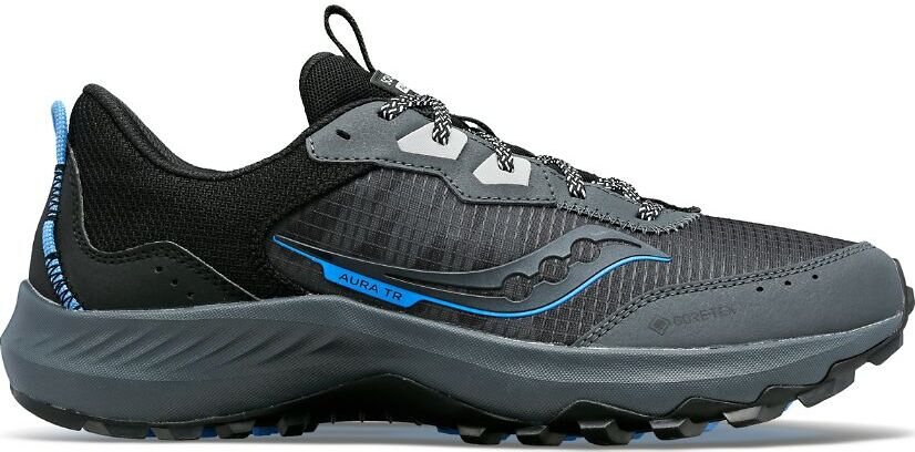 Saucony Aura TR GTX Mens Shadow / Black