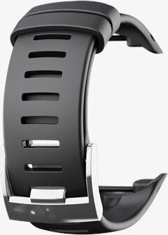 Suunto D4i Novo Silikoniranneke (D4i & D4i Novo) Black Stainless Steel