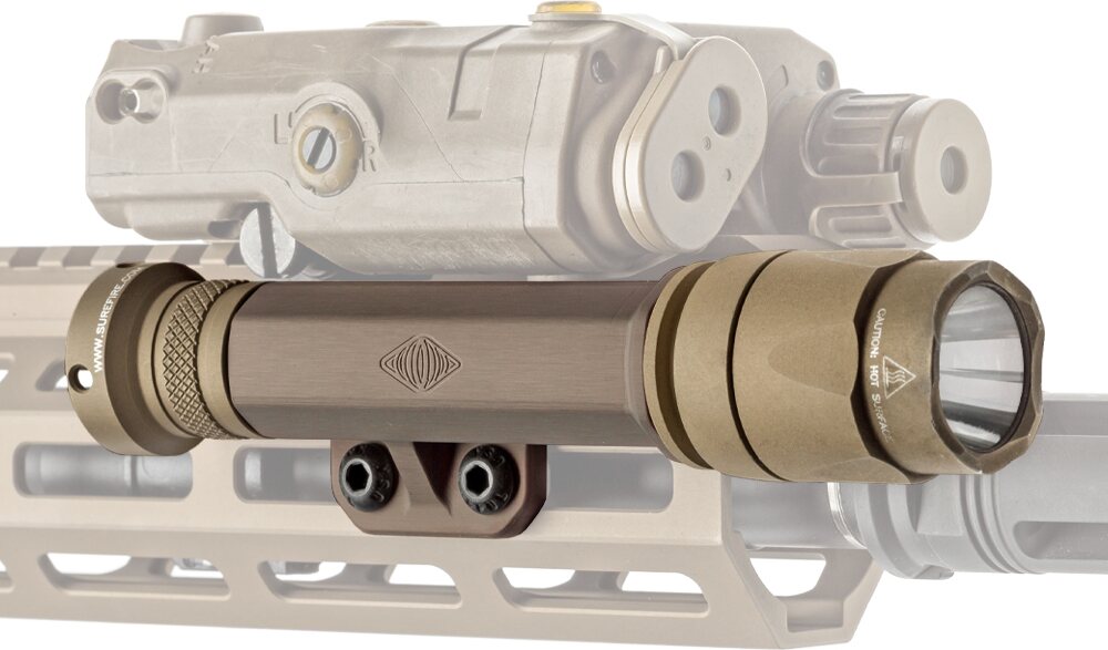 Reptilia TORCH 6V/CR123 M-LOK Light Body Tobacco