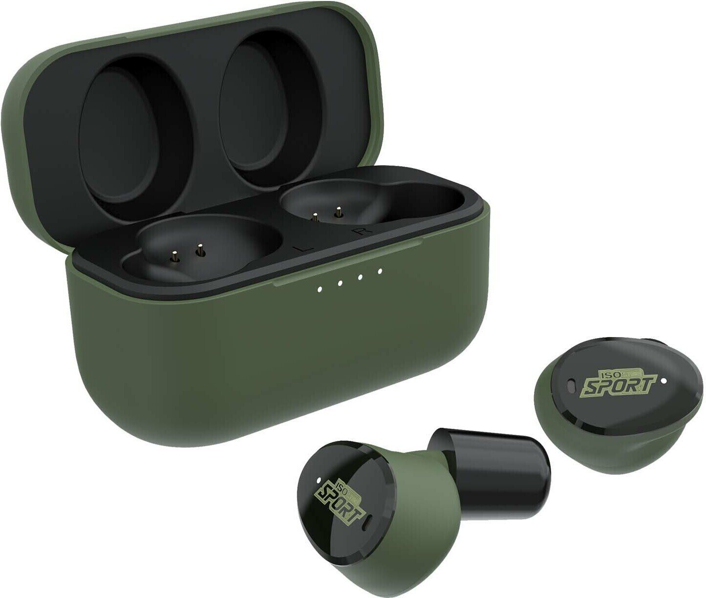 ISOTunes Caliber Sport Army Green
