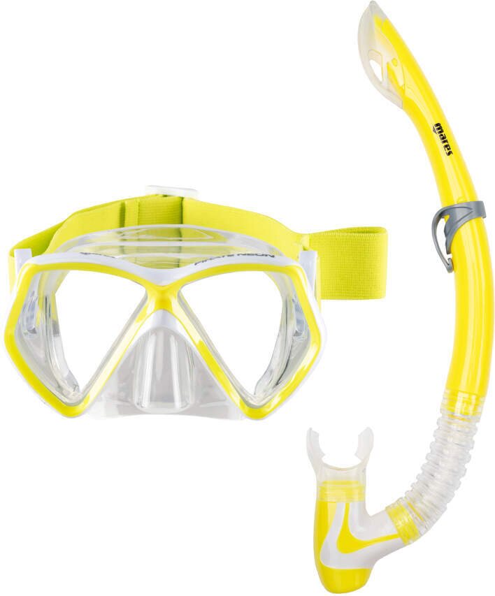 Mares Combo Pirate Neon Yellow (Buoy Bag)