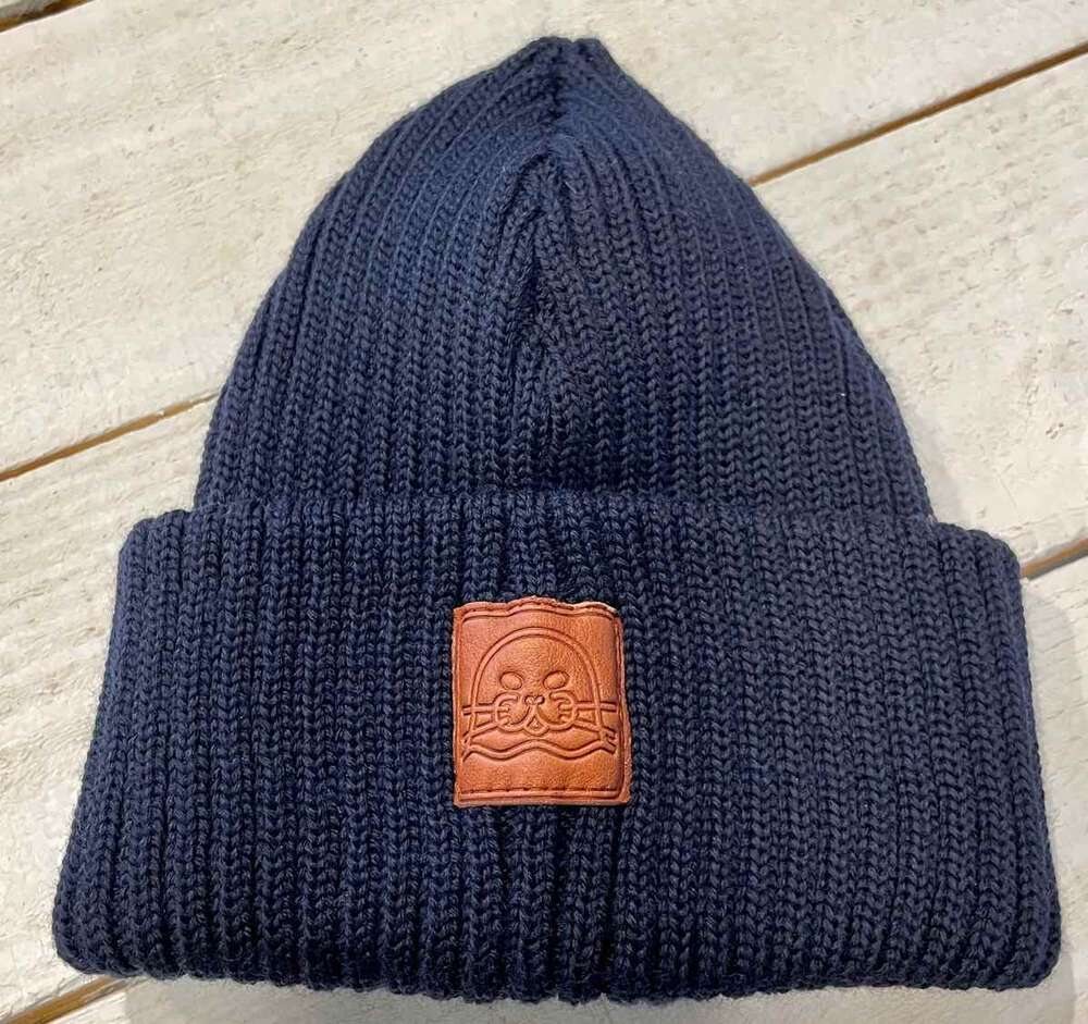 Pidä Saaristo Siistinä Roope -merino wool beanie Blue