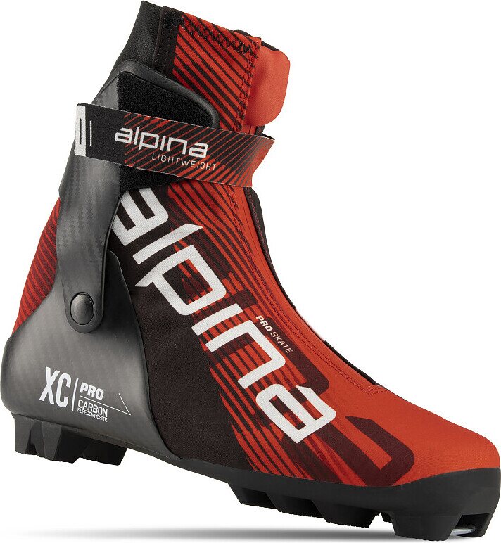 Alpina Elite Pro Skate Red / White / Black