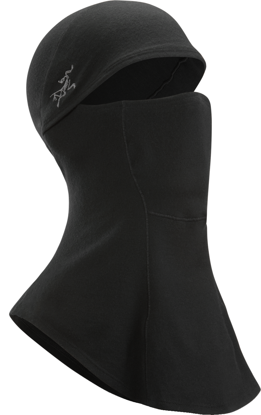 Arc'teryx Rho Lightweight Wool Balaclava Black