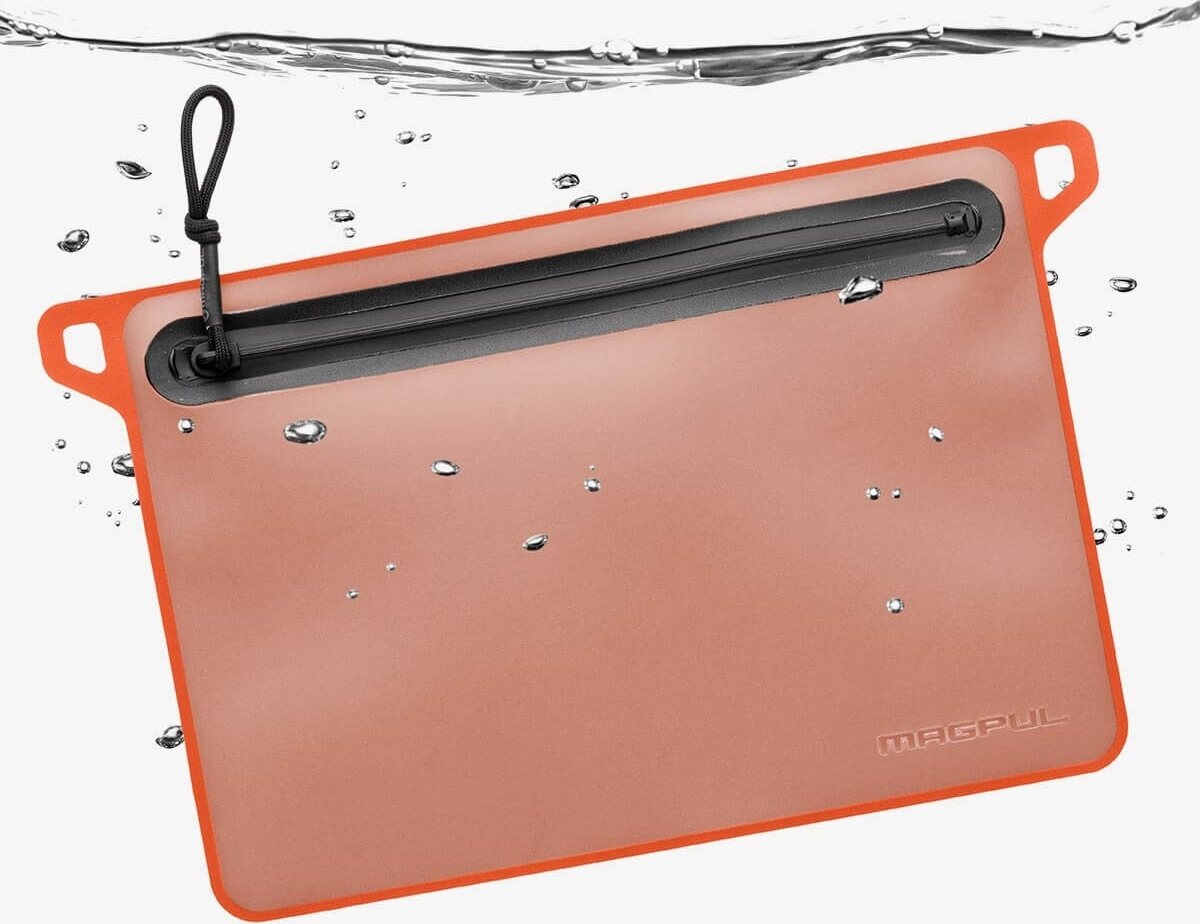 Magpul DAKA Waterproof Window Pouch, Large Orange