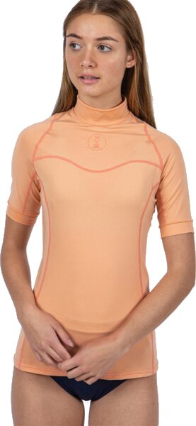 Fourth Element Short Sleeve Hydroskin Womens Coral