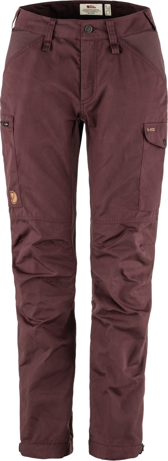 Fjällräven Kaipak Trousers Curved Womens Port (357)