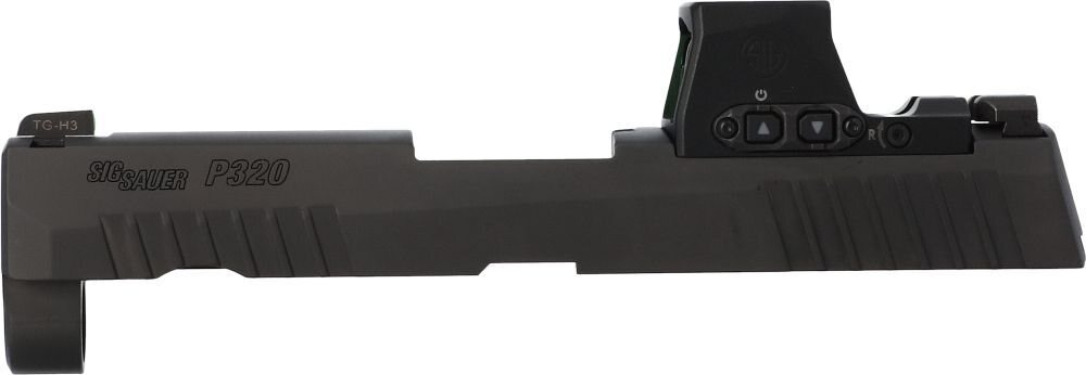 Sig Sauer P320 COMPACT/CARRY SLIDE ASSEMBLY, 3.9 IN, ROMEO-X PRO Black