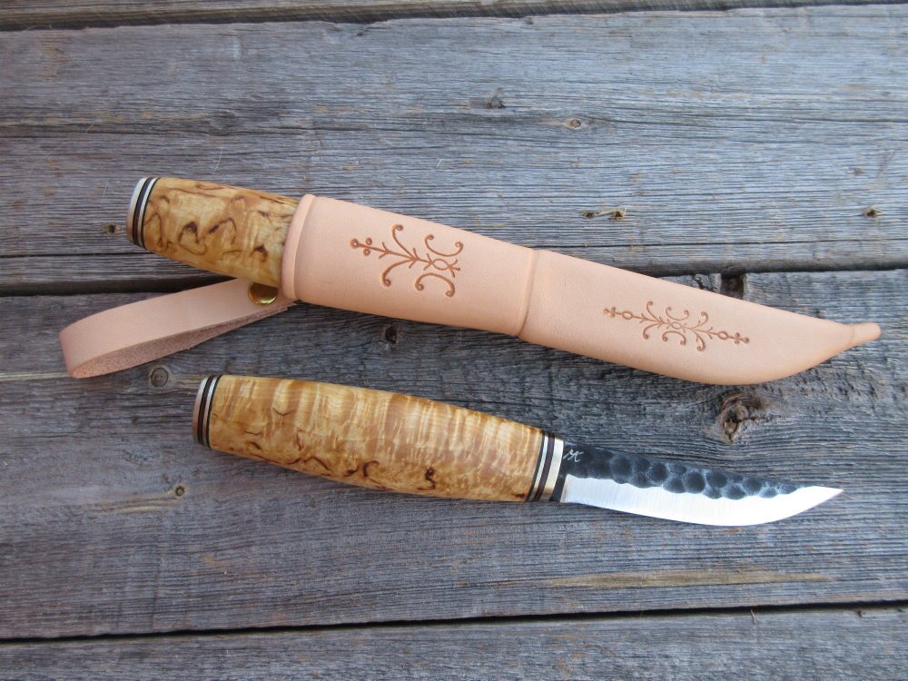 Kauhavan Puukkopaja Decoration Knife 504 Vaalea