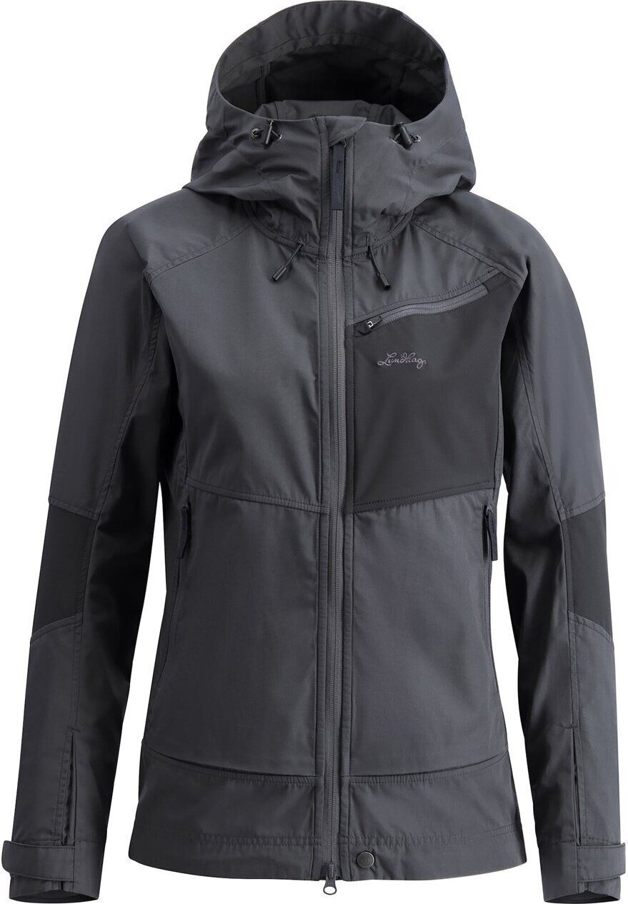 Lundhags Tived Stretch Hybrid Jacket Womens Granite / Charcoal (11737)