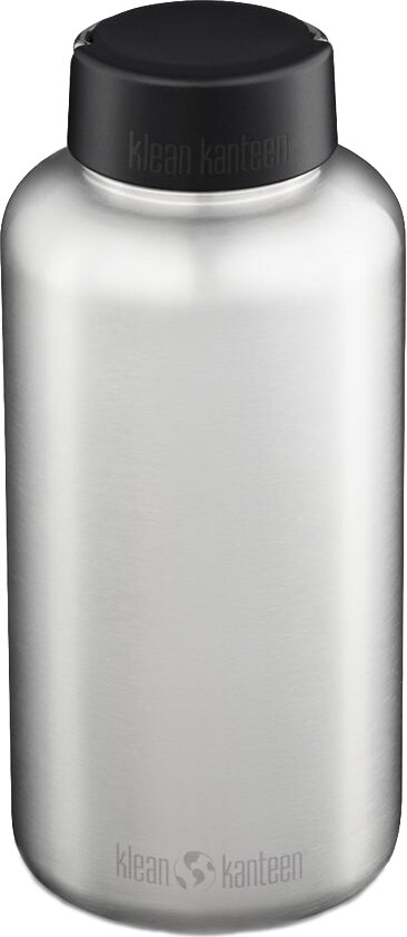 Klean Kanteen Wide 1900ml (w/Wide Loop Cap) Brushed Stainless