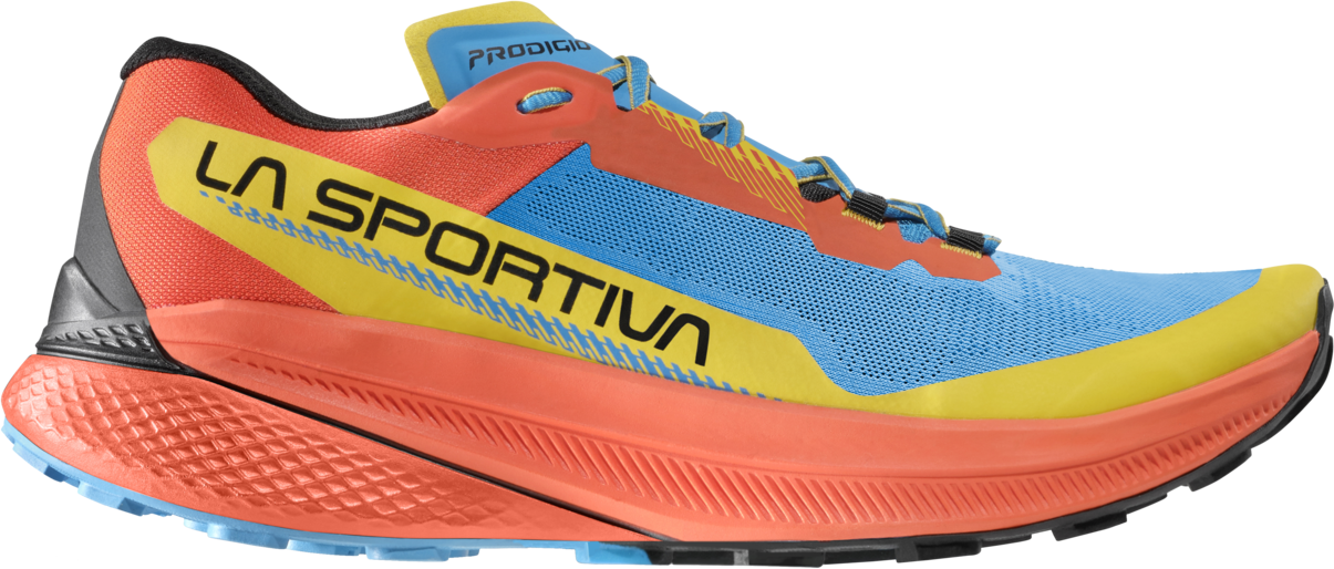 La Sportiva Prodigio Mens Tropic Blue / Cherry Tomato