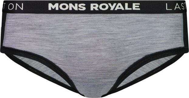 Mons Royale Sylvia Boyleg Grey Heather / Black