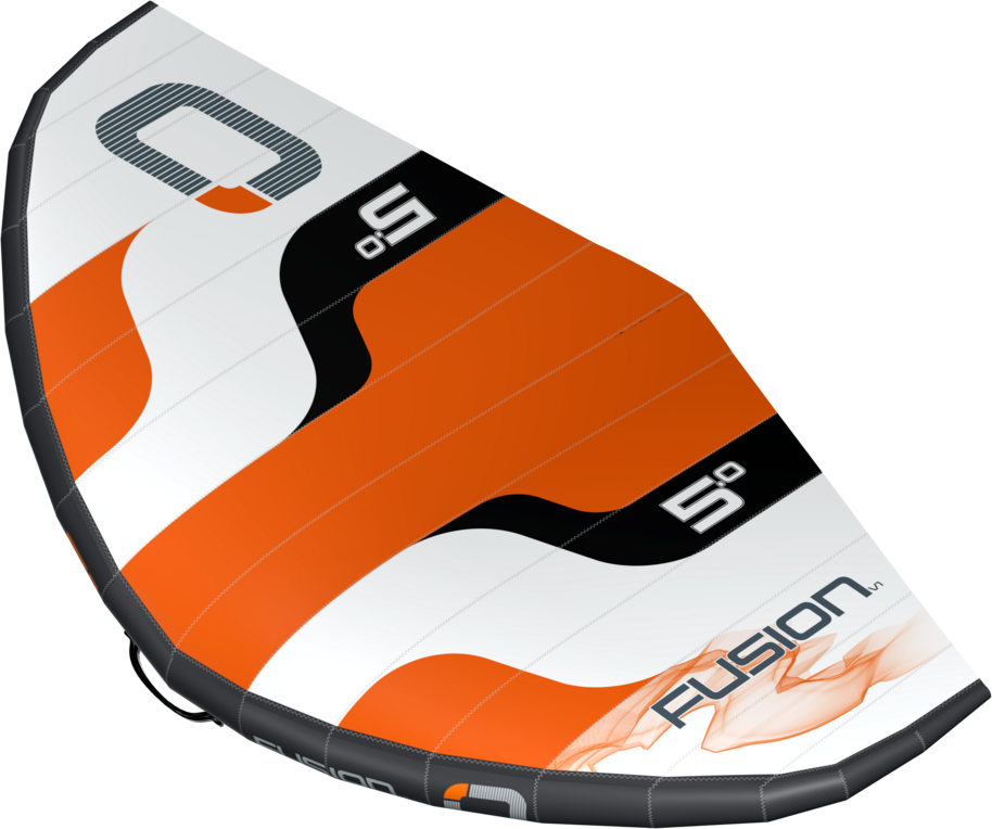 Ozone Fusion V1 Wing 6.5 m² White/Black/Orange