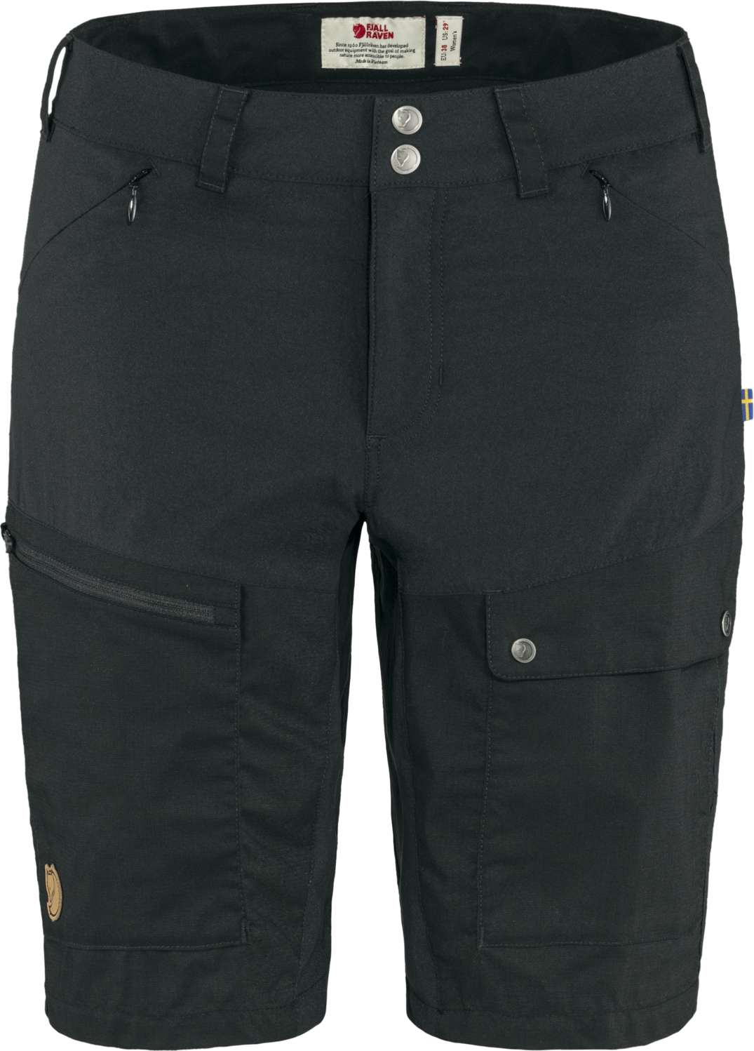 Fjällräven Abisko Midsummer Shorts Womens Black (550)