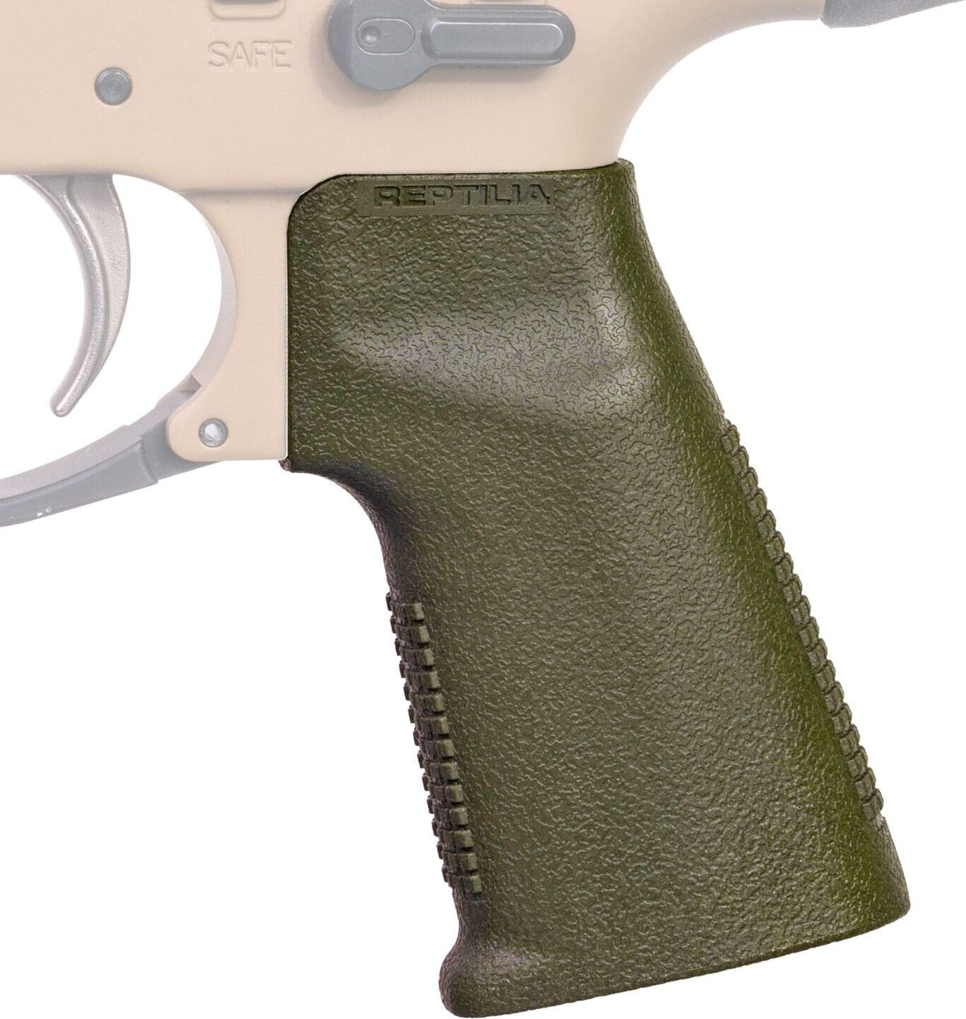 Reptilia CQG-NB (CQG Grip - No Backstrap) OD Green