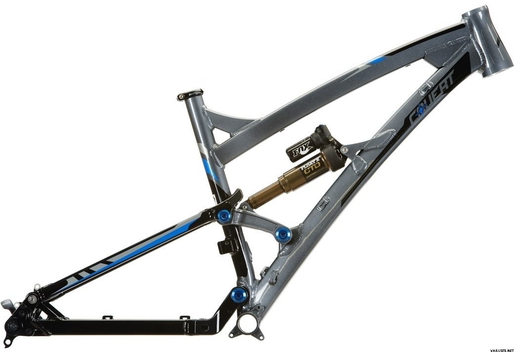 Transition Covert 27,5 Frameset with Fox Float X CTD Kashima Gunmetal Grey