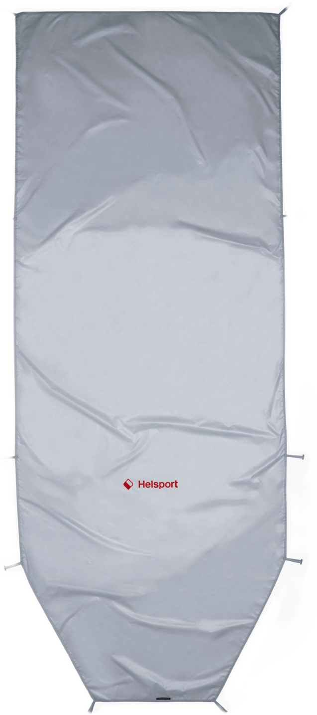 Helsport Pro Lofoten 2 Footprint Stone Gray / Ruby Red