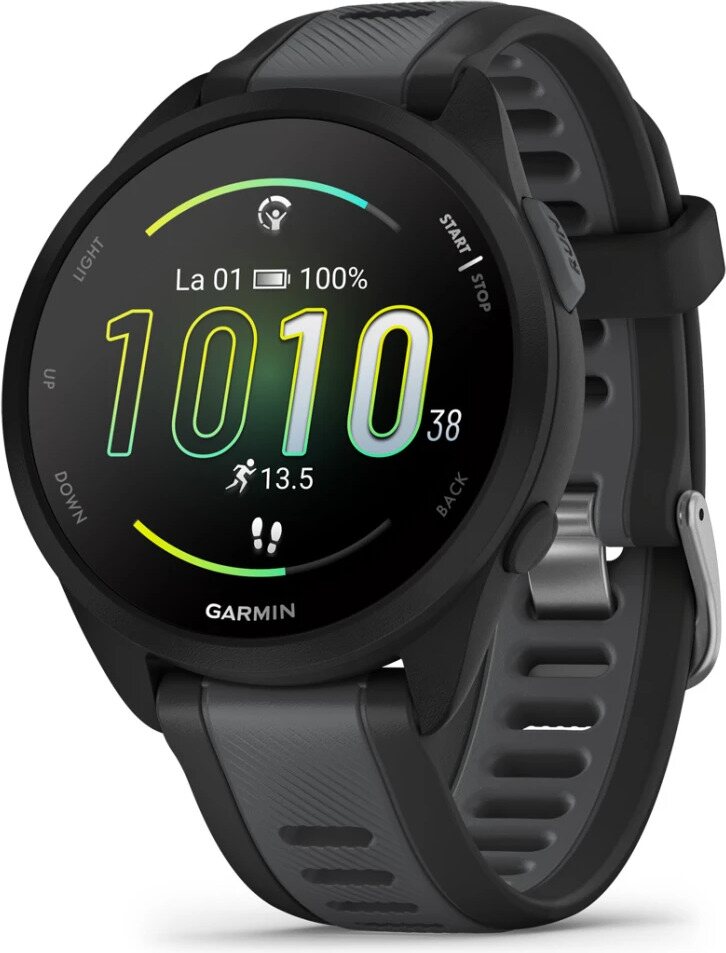 Garmin Forerunner 165 Music Sport Watch Black/Slate Gray
