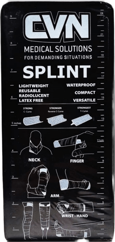 CVN Splint, Folded Black