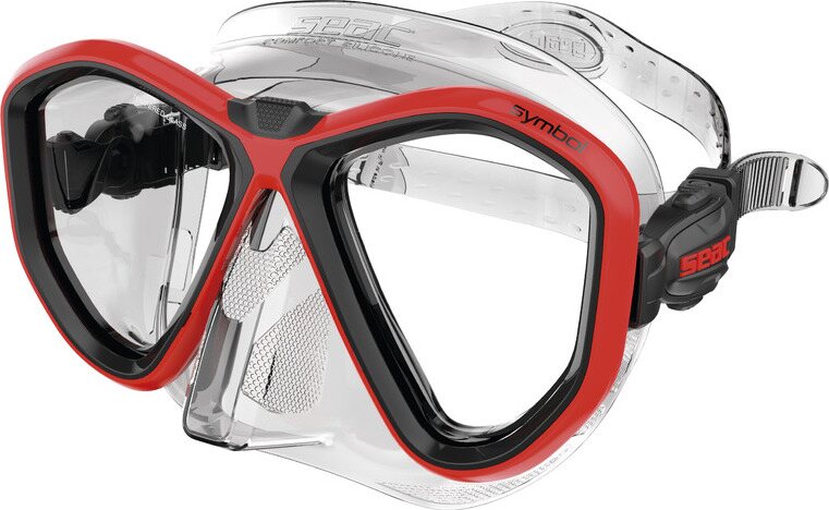 Seacsub Symbol Clear / Red