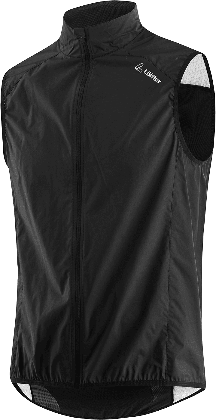 Löffler Bike Vest CF WPM Pocket Mens Black