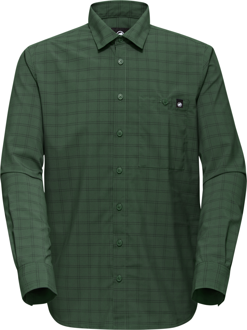 Mammut Lenni Longsleeve Shirt Mens Woods - Black