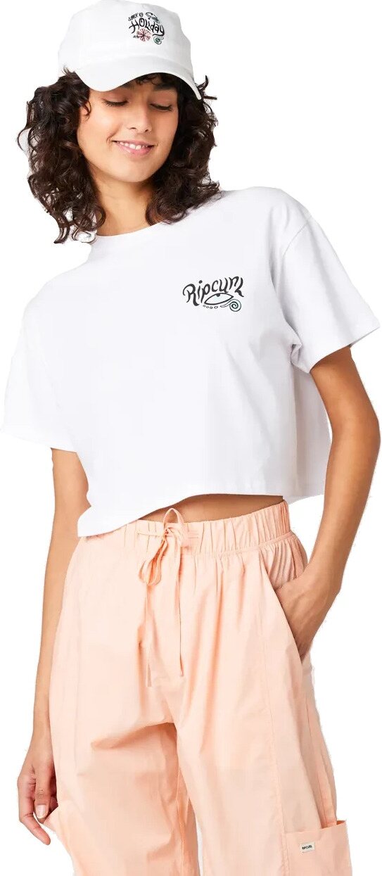 Rip Curl Paradiso Crop Tee Womens White