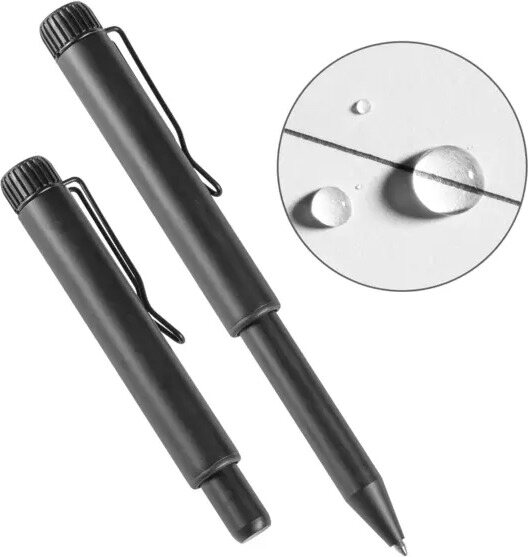 Rite in the Rain Metal Portage Pen Flat Black