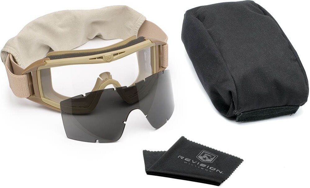 Revision Military Desert Locust Goggle Essential Kit Tan