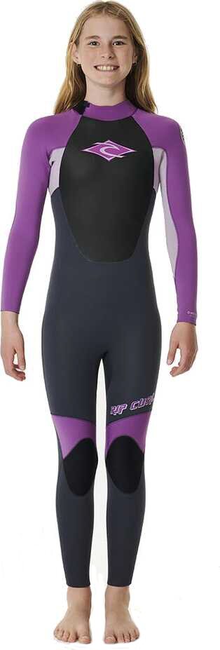 Rip Curl Kids Omega 3/2 Back Zip Purple