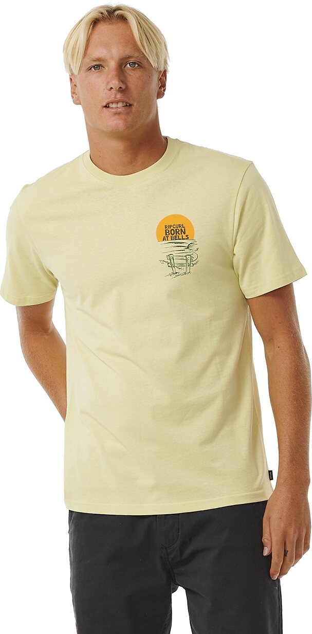 Rip Curl Keep on Trucking Tee Mens Vintage Yellow
