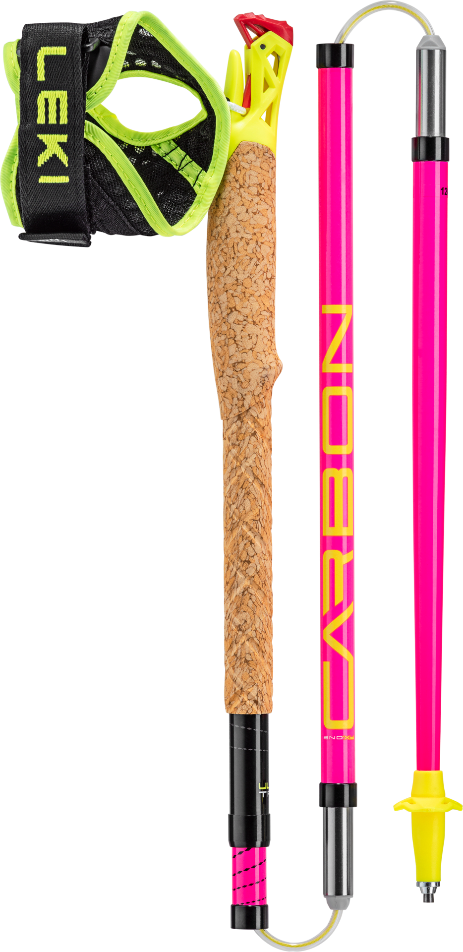 LEKI Ultratrail FX.One Neon Pink - Black - Neon Yellow