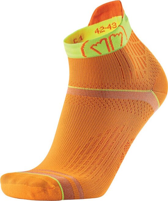 Sidas Run Feel Socks Mango/Yellow