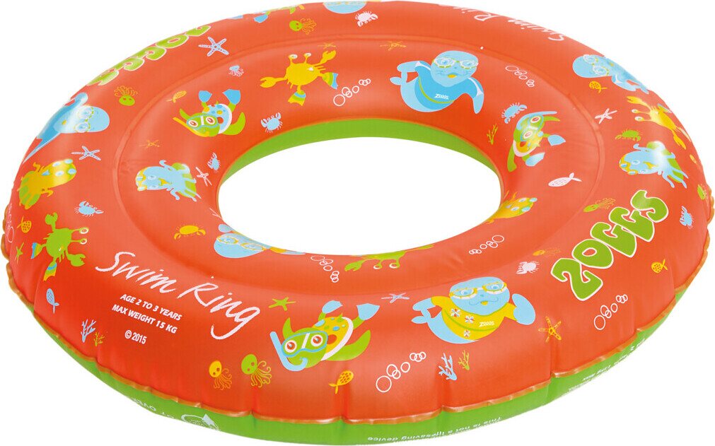 Zoggs Zoggy Swim Ring Orange