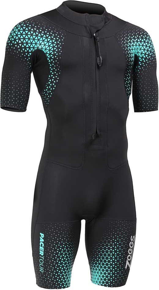 Zoggs Pacer Tour Shorty Womens Black / Blue