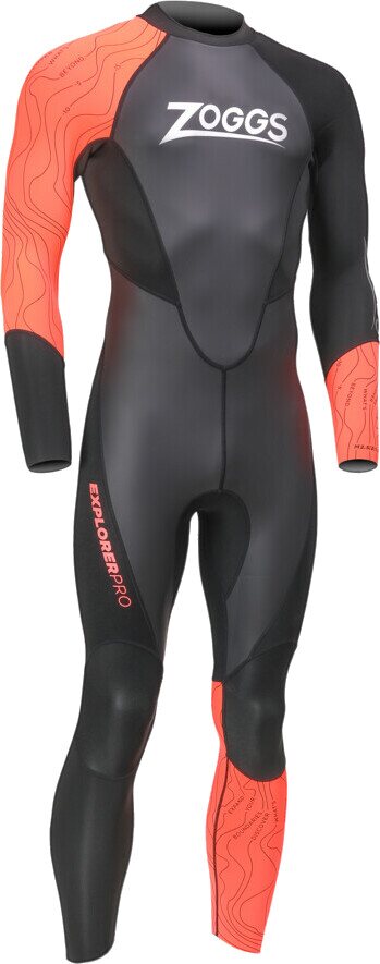 Zoggs Explorer Pro FS Mens Black / Red