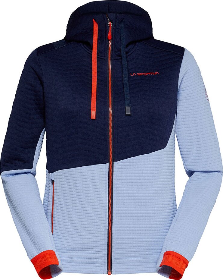 La Sportiva Method Hoody Womens Stone-Blue/Deep Sea